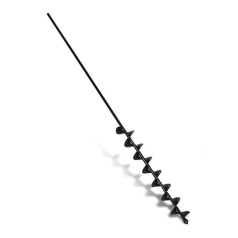 Extended Length Garden Auger Drill Bit For Planting Bulbs And Bedding Plants With Stand Up Digging, 32 Inch By 2 Inch