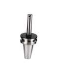 Battle Ready BT50 CNC Collet Assembly Featuring Rock Solid LBK5 And LBK6 Quick Grip Clamps For Rough Boring Machining With Knockout Stainless Steel Shock Control, showcasing steel construction.