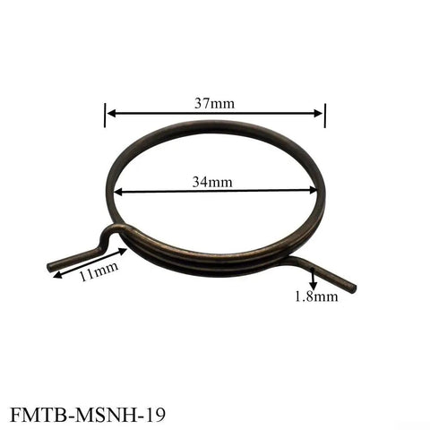 Solid Stainless Steel Door Handle Springs You Won't Regret Buying, 5-Piece Torsion Latch Repair Kit That Fixes Limp Interior Levers And Restores Smooth Function On Any Right Or Left Door For Serious Home Fixes, 37mm spring
