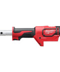 M18 Cordless 6 Ton Utility Crimper With Center Grip And Adaptive Pressure Control showing side view with ergonomic design for heavy duty jobs.