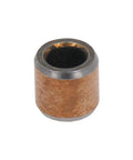 10 Pack Heavy Duty Sleeve Bearings 3mm By 5mm By 5mm Oilless Bushings Carbon Steel Composite showing a single bronze bushing for machinery use.