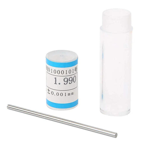 Pin Type Needle Gauge Set For Precise Hole Measurement, 50 Piece Plug Gauge Kit From 1.5 To 1.99 mm Increments Of 0.01 Mm, GCR15 Bearing Steel
