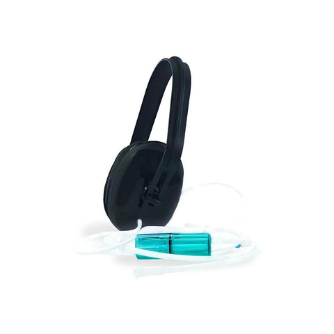 Hydrogen Inhalation Ear Mask Black Comfy Fit For Tinnitus Relief And Wellness Support At Home Use H2 Therapy Accessory