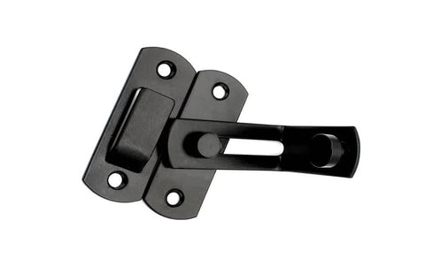 Right Angle Privacy Lock For Sliding Barn Doors And Cabinets Anti Tamper Cam Lock detailed view on white background