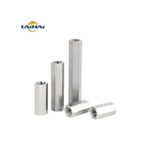 304 Stainless Steel Hex Standoff Kit With Long Rod Coupling Nuts And Bolts, M2 To M12 Thread Range, Pro Grade Heavy Duty Hardware Set For DIY Projects, Mounting Spacers And Fixings, hex spacers shown