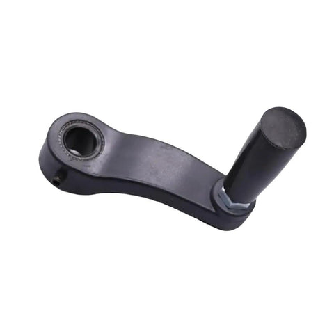 Top Notch Replacement Drill Press Table Crank Handle For Smooth Raise Lower Adjustments On Bench Drills With No Fuss Operation And No Sweat Quick Installation, black handle, 14.5mm spindle fit.