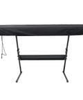 Foldable Piano Dust Cover For 61 And 81 Key Digital And Electric Pianos Lightweight Dustproof Keyboard Protector on stand