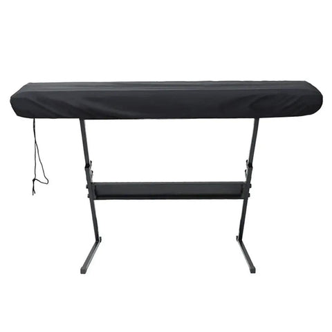Foldable Piano Dust Cover For 61 And 81 Key Digital And Electric Pianos Lightweight Dustproof Keyboard Protector on stand