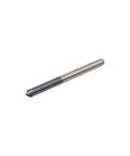 Side view of 1/8-inch AlTiN-coated solid carbide end mill for steel