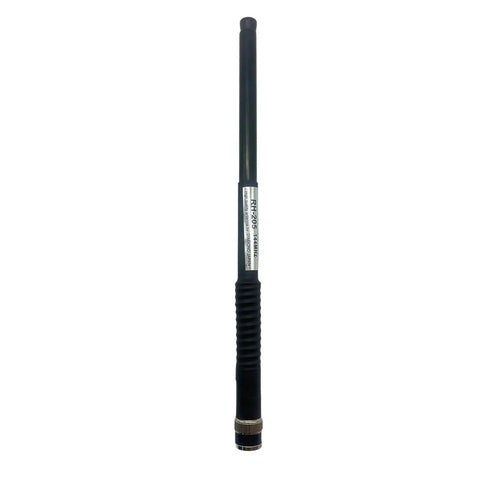 Image of one antenna from the Three Pack RH-205 Telescopic VHF 144MHz Antenna With BNC Male Connector For Handheld Radios Beefed Up High Gain 9dB.