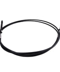 12 Foot Control Cable CC17912 Replacement For Mercury Mariner Outboard Engines, black throttle and shift cable coiled