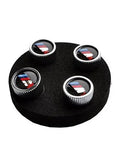 BMW M Logo Valve Stem Caps Set Of 4 Genuine OEM Flexible And Easy To Install Tire Caps Multi Color Finish Durable Car Accessory