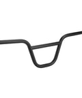 Side view of Beefy 22.2mm BMX Handlebar 670mm Wide High Rise 160mm With 6 Degree Backsweep And 3 Degree Upsweep Steel Riser Bar