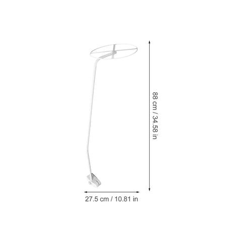 Adjustable Steel Mosquito Net Bed Stand With Decorative Ring Mount For Nursery Crib Replacement Lightweight And Breeze To Assemble Solid Support Rack For Cozy Bedroom Decor Upgrade That Feels Legit And Looks Fresh