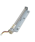 Killer Linear Stepper Motor Actuator With Integrated Metal Slide Table Featuring Slick 15 Mm Step Accuracy And Hella Smooth 123 Mm Travel For Top Notch Cnc Automation And Tight Position Control Projects, metal design.