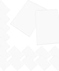160 Sheets White Synthetic Paper Shipping Labels With Super Sticky Adhesion And Ample Writing Space in various sizes