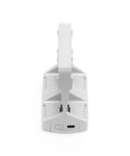 Front view of High Capacity 3830mAh Drone Battery Charger Hub For Parallel Charging with secure latch and LED indicators.