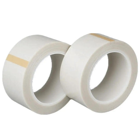 Double Sided PTFE Tape White Teflon Film With Adhesive On Both Sides, Heavy Duty Pro Grade High Temp Masking Tape Up To 300C, 0.2mm Thick