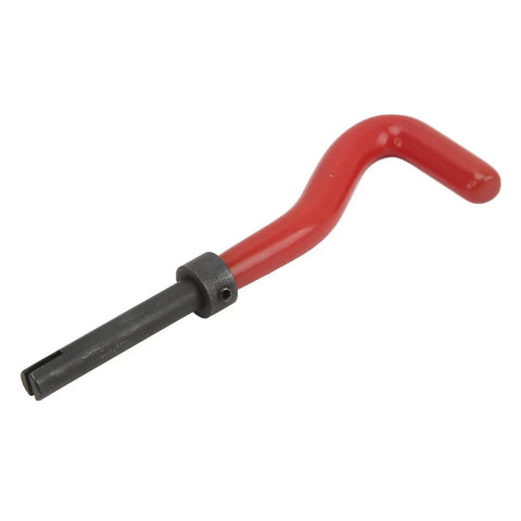 M10 1.0 Thread Repair Kit 15 Piece Set With Metal Drill Bit Tap And Threaded Inserts For Quick Onsite Machine Repairs Pro Grade Restores Damaged Threads And Keeps Automotive And DIY Projects Running Smooth red tap handle