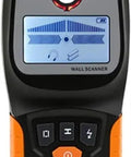 Top Rated 4 In 1 Stud Finder Wall Scanner with backlit LCD screen and control buttons for accurate wall scanning.
