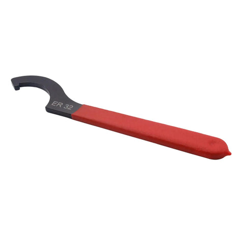 Wrench for Shank Chuck Tool Set With Eleven ER32 Collets Spanning From One Eighth To Three Quarters Inch Includes One ER32 Shank