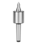 Triple Bearing Live Center For Metal Lathe Turning With 0.0002 Inch Precision, Heavy Duty Revolving Center, 265 Lb Load Capacity