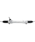 Steering Column Type Electric Power Steering Rack And Pinion Ceps Assembly for Cars And Ev Vehicles, silver metal, side view.