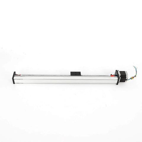 Top Tier Electric Cnc Linear Motion Table Slide Stage Actuator Featuring Hella Precise Movement Plug And Play Setup For Nema23 Motor 24V Shop Rigs Under Six Hundred Mm Travel Distance, aluminum rail with motor for 400mm travel.