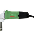 Metal Nibbler for 16 Gauge Sheet Metal, 3.5 Amp Power, 3 Position Die Holder, Compact Grip, Side View, Tool Model CN16SA