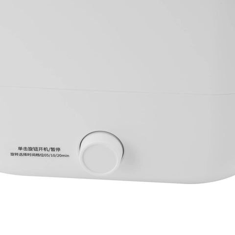 Control knob of Hella Compact 5 Liter Mini Portable Washer With Usb Rechargeable Power and Automated Top Load Wash Cycle.