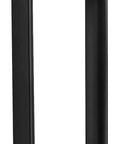 Slick Aluminum Door Handle For Sliding Glass Doors No Sweat Install Double Sided H Grab Bar heavy duty pull handle in black finish.