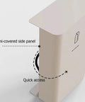 Heavy Duty Stainless Steel Fire Extinguisher Cabinet Built Different For Indoor Outdoor Wall Mount showing semi-covered side panel.