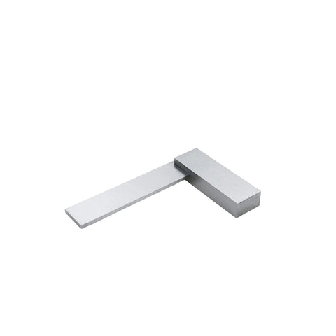 Machinist square, 4x2.5 in steel, Amazon brand, precision-ground right-angle measuring tool, side view