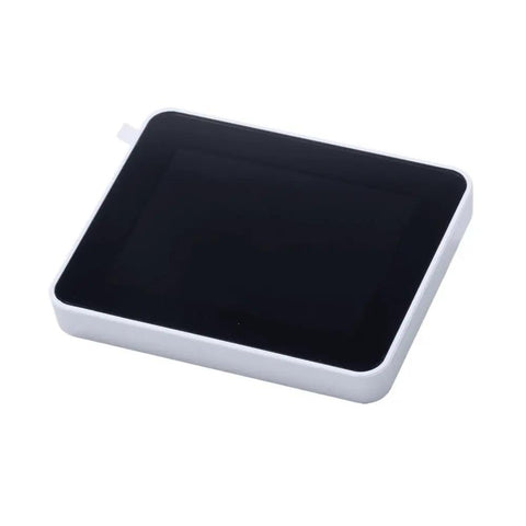 Display Screen Replacement For 3D Printer Touchscreen 77.5x63x15mm High Quality Spare Part With Easy Plug And Play Install Durable LCD Panel For Most FDM Printers Great Upgrade For Smooth Navigation. Black LCD touchscreen module with white frame