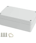 Waterproof Plastic Junction Box IP65 Enclosure For Outdoor DIY Electronics Rugged Weatherproof Project Box Gray