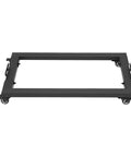 Workhorse Heavy Duty Furniture Dolly With Reinforced Steel Frame And Ball Bearing Swivel Casters For Smooth Roll Over Gravel Concrete And Thresholds Built For Easy Hauling And Tough Moving Jobs, black steel frame with swivel casters