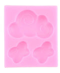 Sweet Rainbow Cloud Fondant Molds Set Of 4 For Cake Decorating And Cupcake Toppers Hot Air Balloon And Cloud Silicone Molds