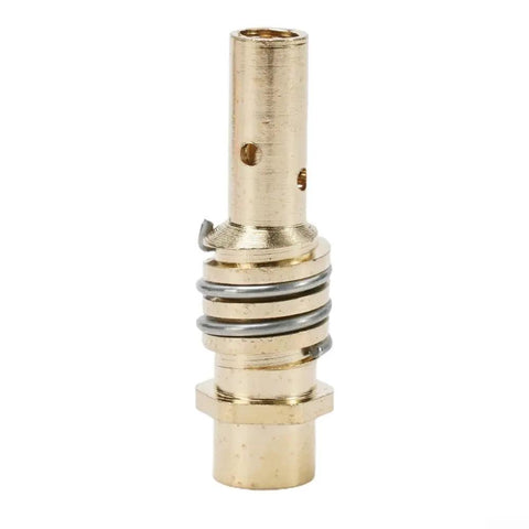 Premium 15AK TIG Welding Nozzle And Collet Set For MIG Torch With High Conductivity Copper Tips, 0.8mm And 1.0mm Sizes, 16 Piece Consumable Kit For Industrial Metal Fabrication That Delivers Stable Arc Control And Ultra Clean Beads, brass collet body