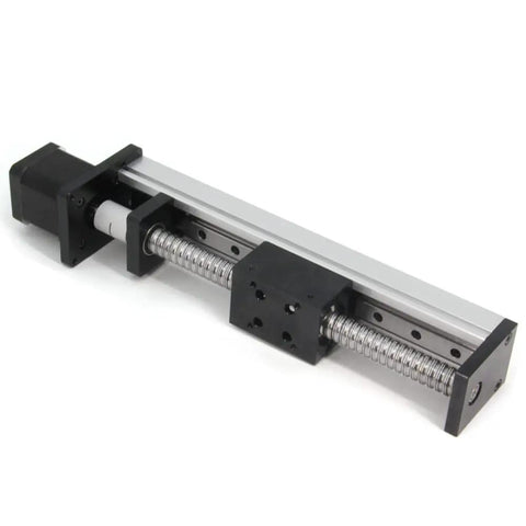 150mm Travel Linear Rail Guide Kit With SFU1605 Ballscrew Square Rails And Nema 17 Stepper Motor For Your DIY CNC Router Rig X Y Z Linear