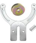 Street Tough Steel Alternator Bracket And Pulley Kit For 1946 To 1953 Ford And Mercury Flathead V8s with bracket and pulley.