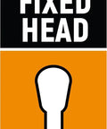 Illustration of fixed head design for Half Inch Drive Micrometer Torque Wrench With 20 To 150 Foot-Pounds Range
