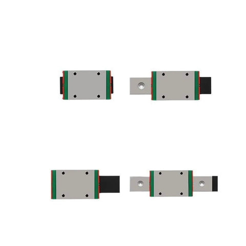 Linear Rail Kit With Sliding Block For CNC And 3D Printer 100 To 570mm Rail Length High Load Block Precision Hardened Steel