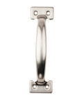 Stainless Steel Pull Handle For Drawers And Doors 6-1/2 Inch Length N349-001 V671 Ornamental Design, front view