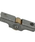 Premium Stainless Steel Sash Pulley And Flat Runner Wheel System Rustproof Sliding Door Hardware For Bathroom Tracks Drawer Systems close-up of a roller wheel.
