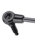 Close-up of mounting end of Gas Struts For Jeep Grand Cherokee WJ WG 1999 2004 Rear Window Tailgate Lift Supports Replacement OEM Quality