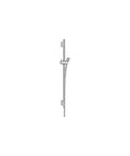 Unica Wallbar S 24 Inch Shower Slide Bar With Adjustable Handheld Shower Holder In Chrome, side view