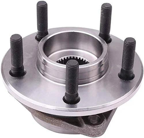 Two Piece Front Wheel Hub And Bearing Assemblies For 1993 To 2004 Dodge Intrepid Chrysler Concorde And 300M Replacement Direct Fit Premium Quality.