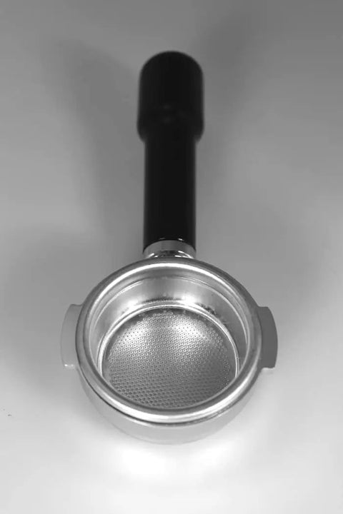 58mm Bottomless Portafilter For Espresso Machines See Through Extraction For Perfect Shots 21g Basket Made In Italy Silver Finish