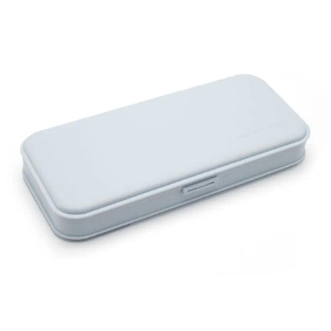 Portable 40KHz Ultrasonic Cutter With Adjustable Power, all stored inside a white compact carrying case, ideal for makers and hobbyists.