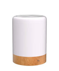 Touch Control Night Light Rechargeable Bedside Lamp With Dimmable Warm White 2800K 3100K And RGB Color Changing Portable Cordless LED Lamp